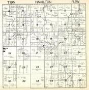 Hamilton Township, Town Line Lake, Cedar River, Clare County 1930c